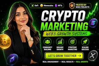 be your farcaster and crypto social media manager for web3 community growth