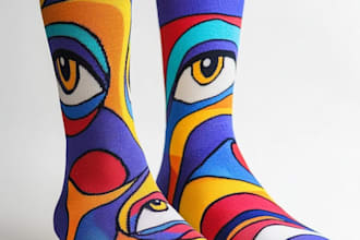 socks design unique socks design