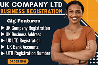 do UK company registration, UK ltd company formation, and business banking setup