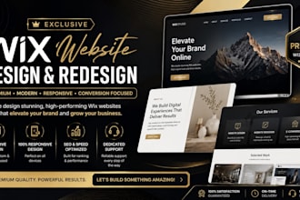 design and develop websites that are modern, responsive, and visually stunning