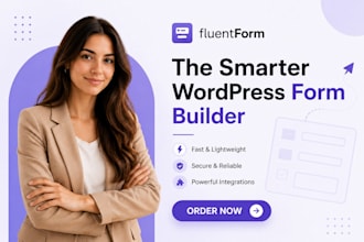 build wordpress form, fluent forms, fluent crm, fluent community and fluent smtp