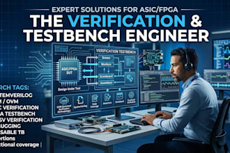 be your expert asic fpga verification engineer