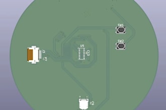 create flexible wearable pcb with ble, sensors, and low power embedded design