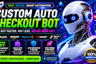 do auto buying bot, checkout bot, shopping bot, pokemon bot, auto purchase bot