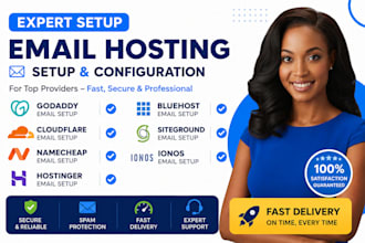 setup godaddy, cluodflare, namecheap, hostinger, bluehost siteground ionos