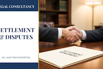 professionally draft UK settlement agreement documents