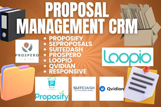 setup proposal management proposify responsive loopio qvidian suitedash prospero