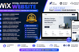 build wix appointment website with booking, calendar and payments