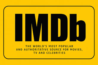 promote and boost your imdb movie, imdb page with promotion