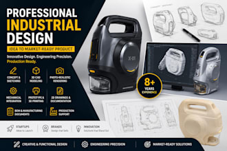 provide professional product design solutions for startups and brands