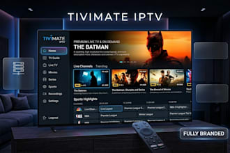 do stylish iptv logo for you