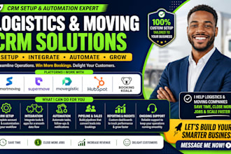 setup logistics moving CRM smartmoving supermove movegistic hubspot bookingkoala