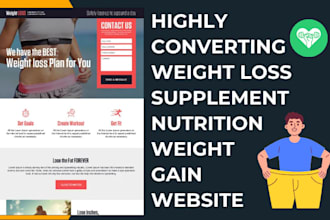 design weight loss supplement nutrition weight gain website