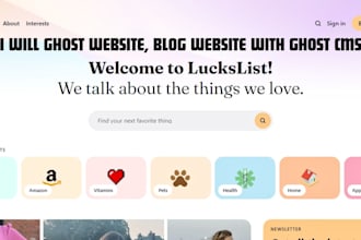 design ghost cms website, ghost website, using ghost org, ghost cms
