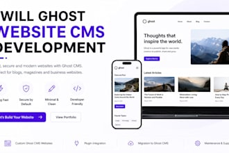 design ghost cms website, ghost website, using ghost org, ghost cms