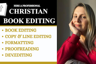 provide developmental editing, book editing, and formatting for memoirs, fiction