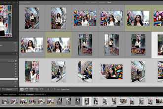 cull your wedding photos and select the best images