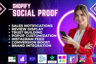 setup instafeed shopify social proof qikify loox salespop fomo nabu trustify dak