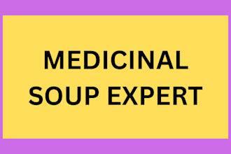 help in prepare medicinal soup for client investor and buyer