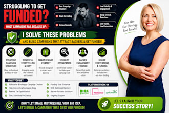 create crowdfunding campaigns for kickstarter and indiegogo
