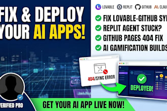 fix deploy lovable replit github pages errors ai gamification website claude ai
