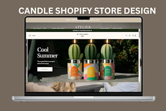 design candle shopify store candle website candle candle shopify website