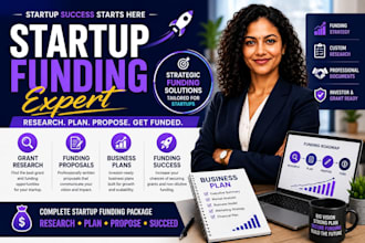 research startup grants write funding proposals and business plans