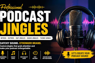 sing podcast jingle music rap jingle podcast intro and outro and theme song