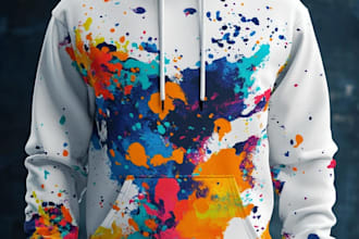 make trendy streetwear hoodie design