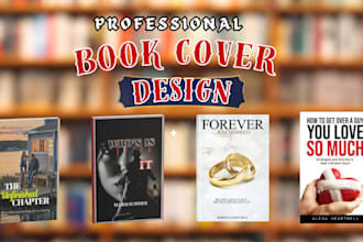 design or fix amazon KDP book cover, minimalist and paperback book cover