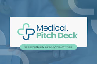 design heaithcare saas pitch deck medtech deck biotech telemedicine pitch deck