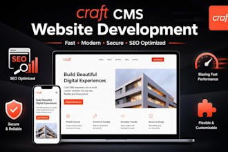 craft cms website, craft blog, responsive website with craft cms