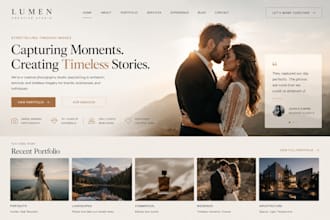 design squarespace photography website portfolio website creative agency website