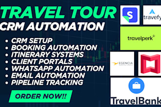 setup travel tour crm travelperk egencia travelbank travefy smoobu matterport