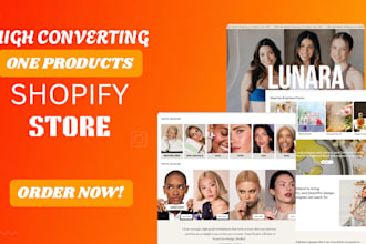 clone shopify landing page design in pagefly, gempages, shogun or zipify
