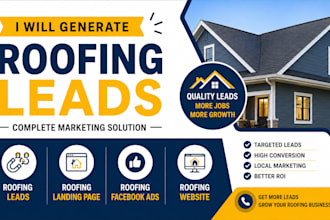 generate roofing leads roofing landing page roofing facebook ads roofing website
