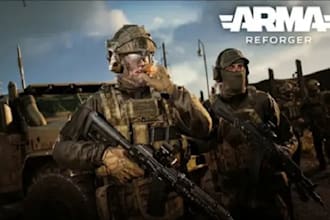 design a complete arma reforger server with custom mods