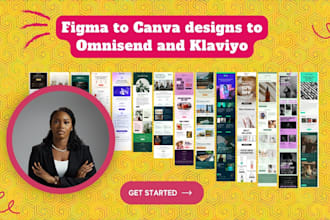 figma canva to omnisend klaviyo brevo mailchimp email template