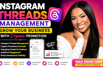 manage instagram threads and grow your business with organic promotion