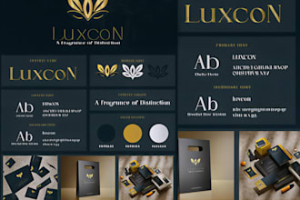 design modern logo, brand identity, complete branding kit for your business