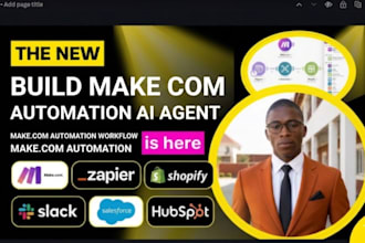 build make com automation ai agent make com automation workflow, make com