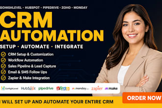 setup gohighlevel hubspot pipedrive zoho monday crm zapier automation relumi