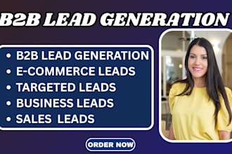 do targeted b2b lead generation for spanish, UK, USA and europe