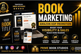 do book marketing and promotion for amazon KDP authors