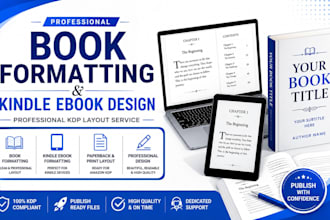 hacer formateo de libros diseño de maquetación de libros formato de ebook kindle
