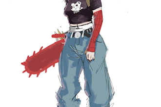 an illustration for book cover, poster or video thumbnail