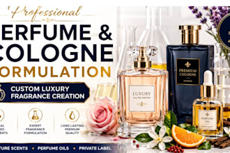 formulate perfume and cologne without chemicals,