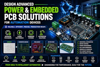 design advanced power and embedded pcb solutions for automation devices