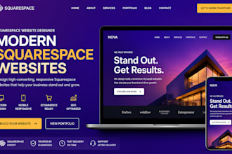 squarespace website design business website redesign squarespace development