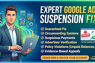 fix google ads suspension advertiser verification circumventing disapproved ads